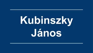 Kubinszky János logo